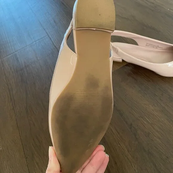 Madded Girl Tan Flats - Picture 3 of 3